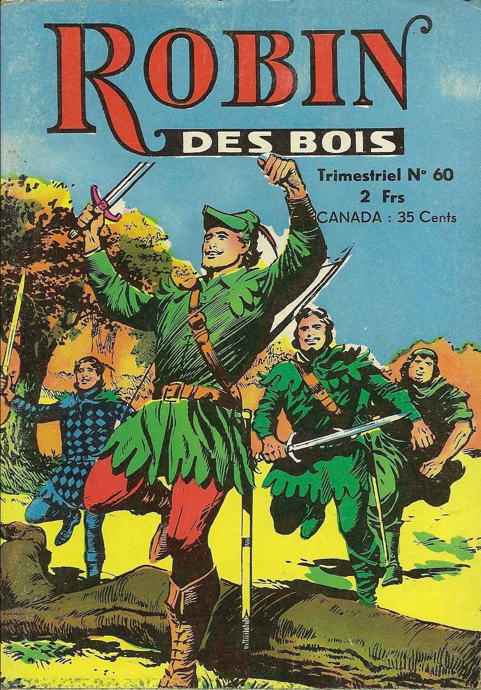 Scan de la Couverture Robin des Bois n 60